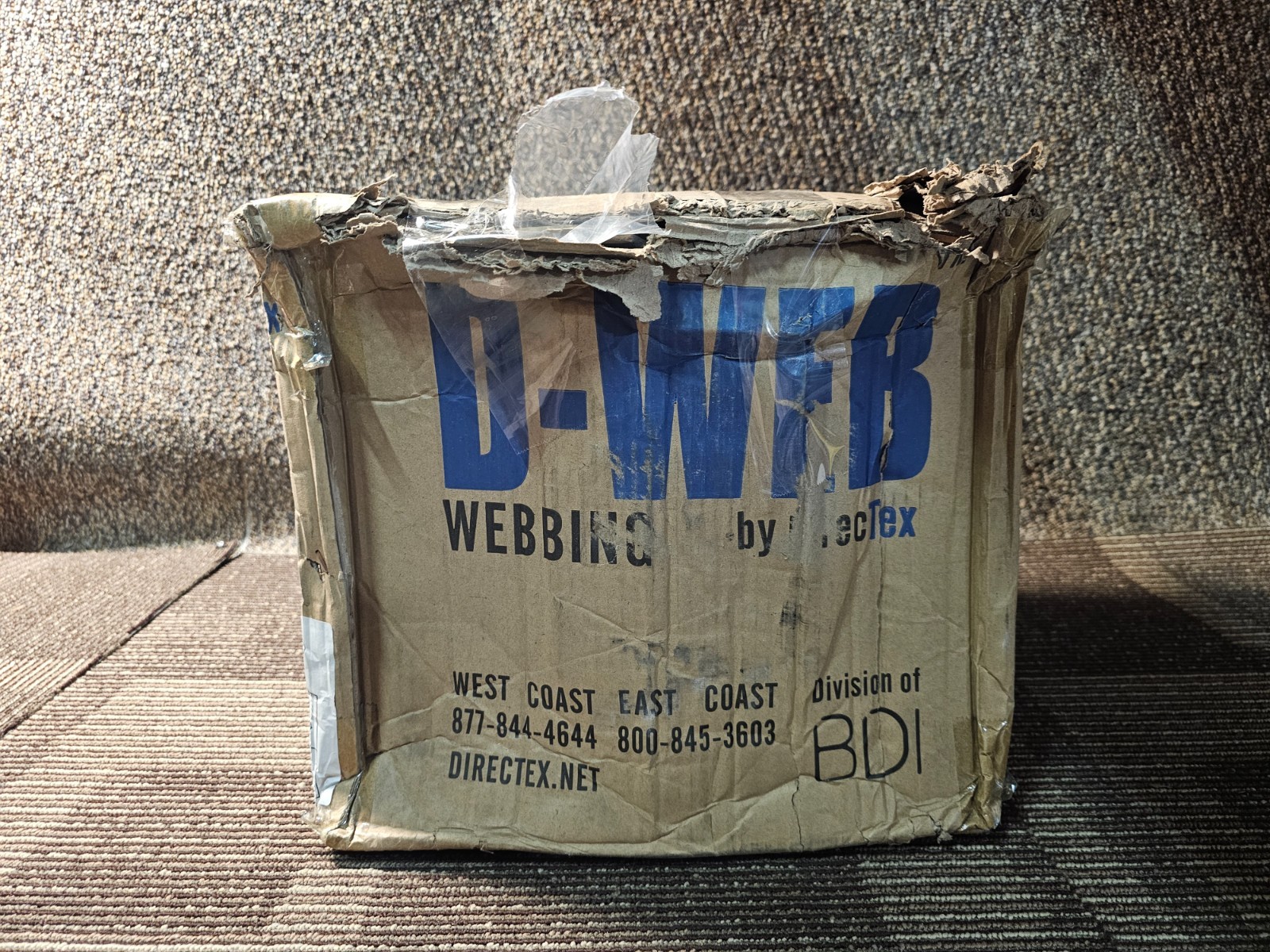 D-WEB Webbing N7562-14-090-U Narrow Woven Nylon Webbing 1-1-2″ 400 Yards Nylon