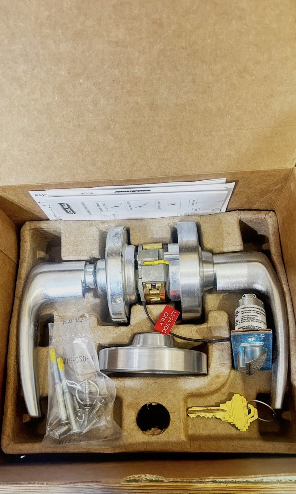 SCHLAGE ND Series Lock ND80PDEU ATH (Athens) Storeroom Electrically Unlocked