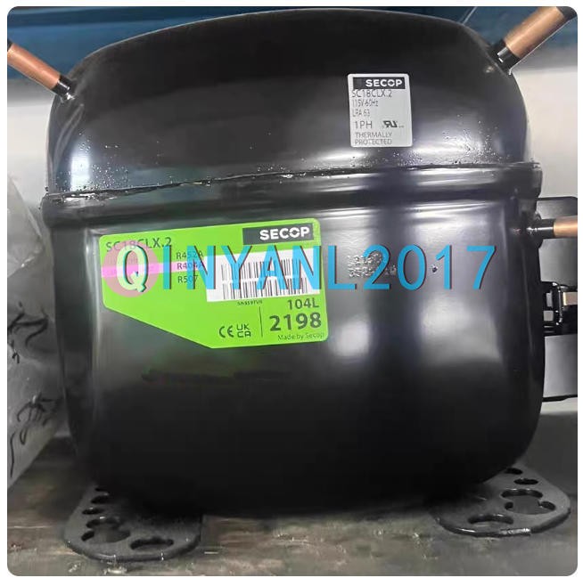 1PCS New SECOP Compressor SC18CLX.2 115V R404a/R507 3/4HP