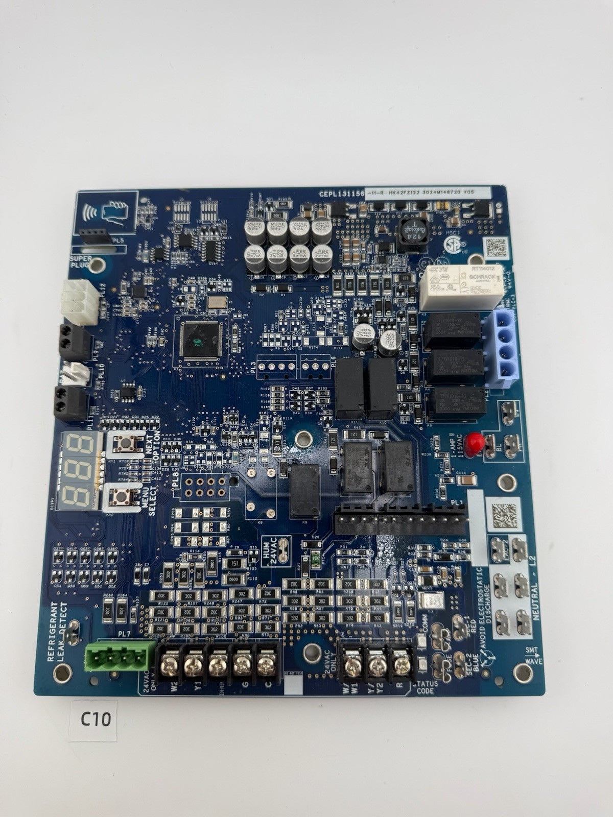 CARRIER HK42FZ122 24V Control Board 7-7/8″ x 7-1/8″ x 1-1/4″