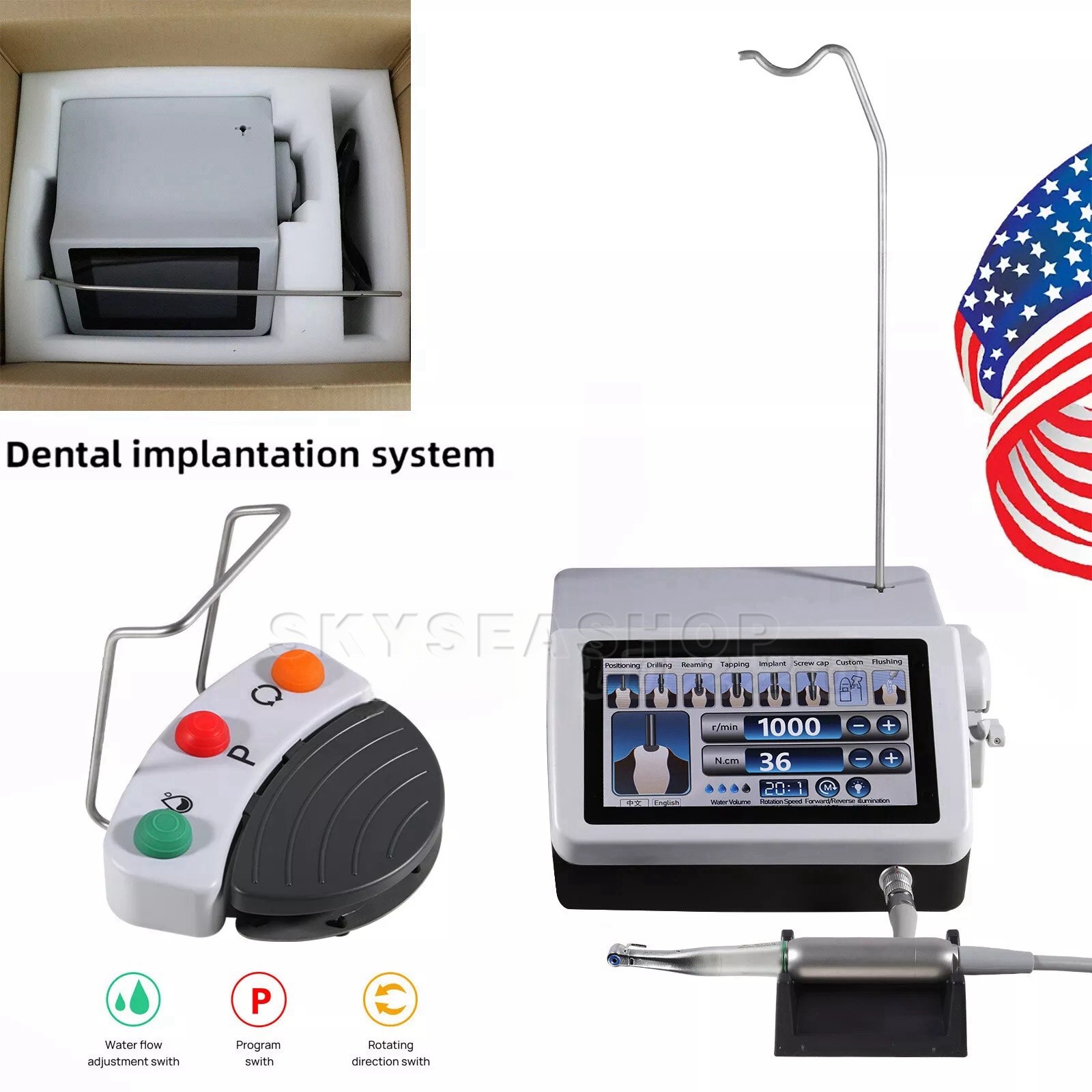Dental Ultrasonic Scaler Tips Key Torque Wrench fit Woodpecker EMS / DTE SATELEC