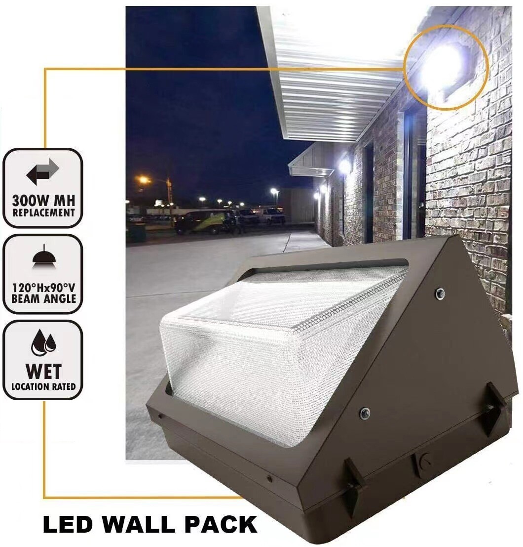 40Watt Led Wall pack Light for Outdoor 5000K replace 230-350MH Ip65 UL DLC