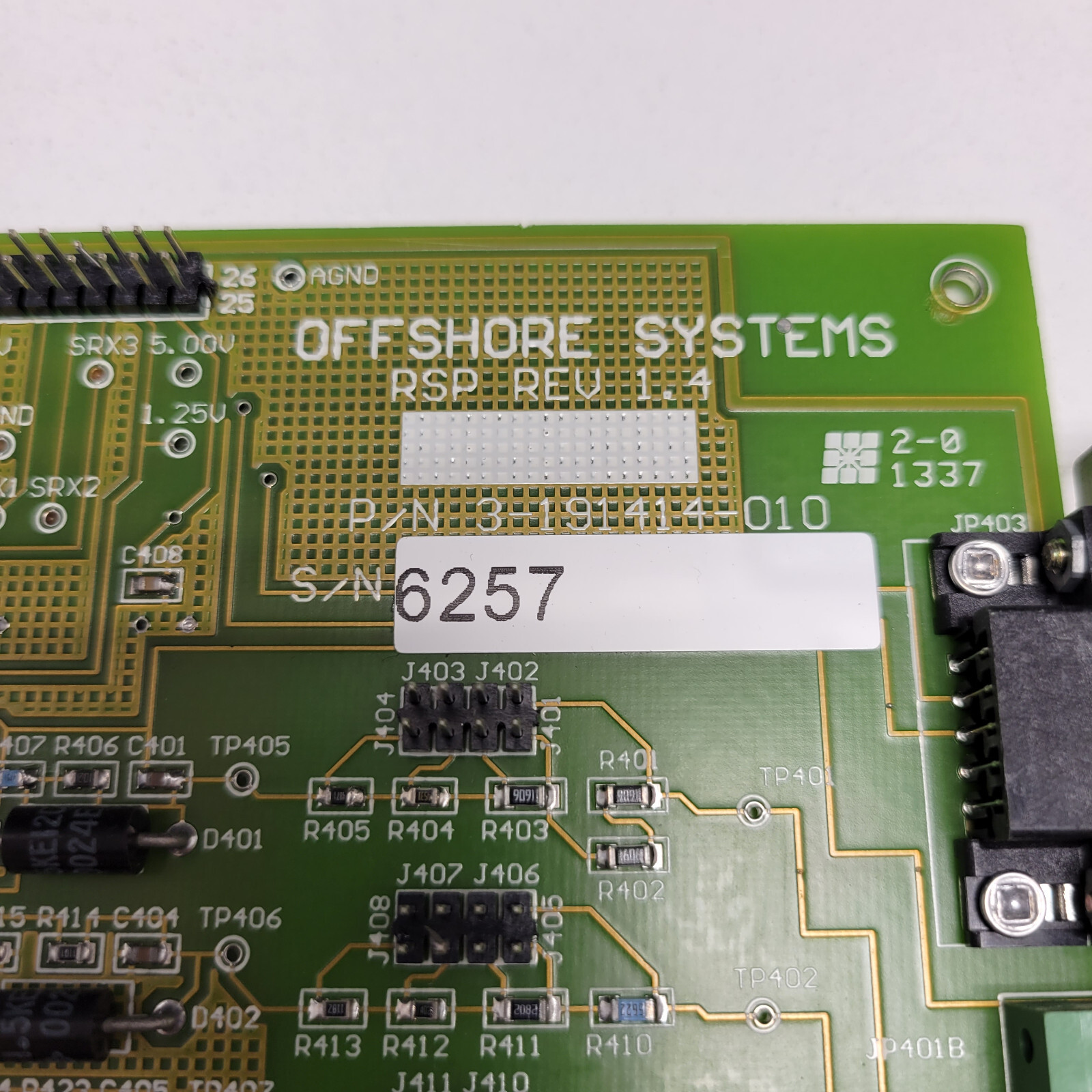 Offshore Systems 3-191414 Circuit Card