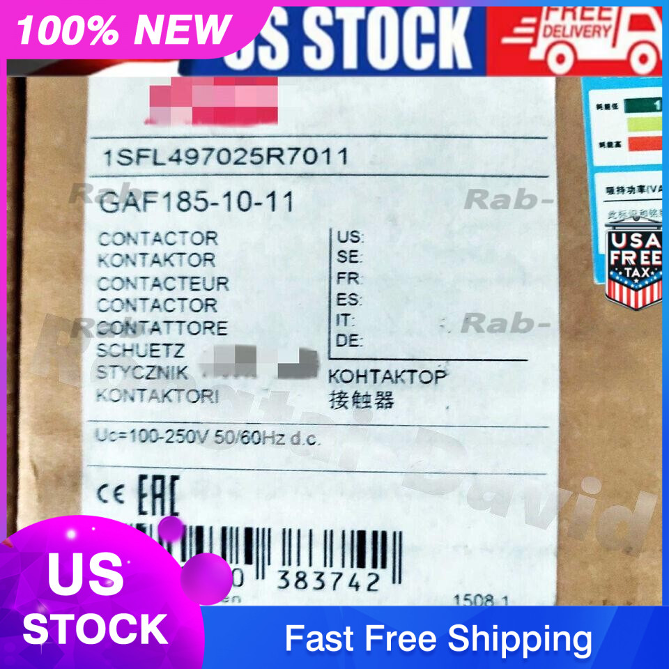 Brand New ABB DC contactor GAF185-10-11 In Box US Free TAX