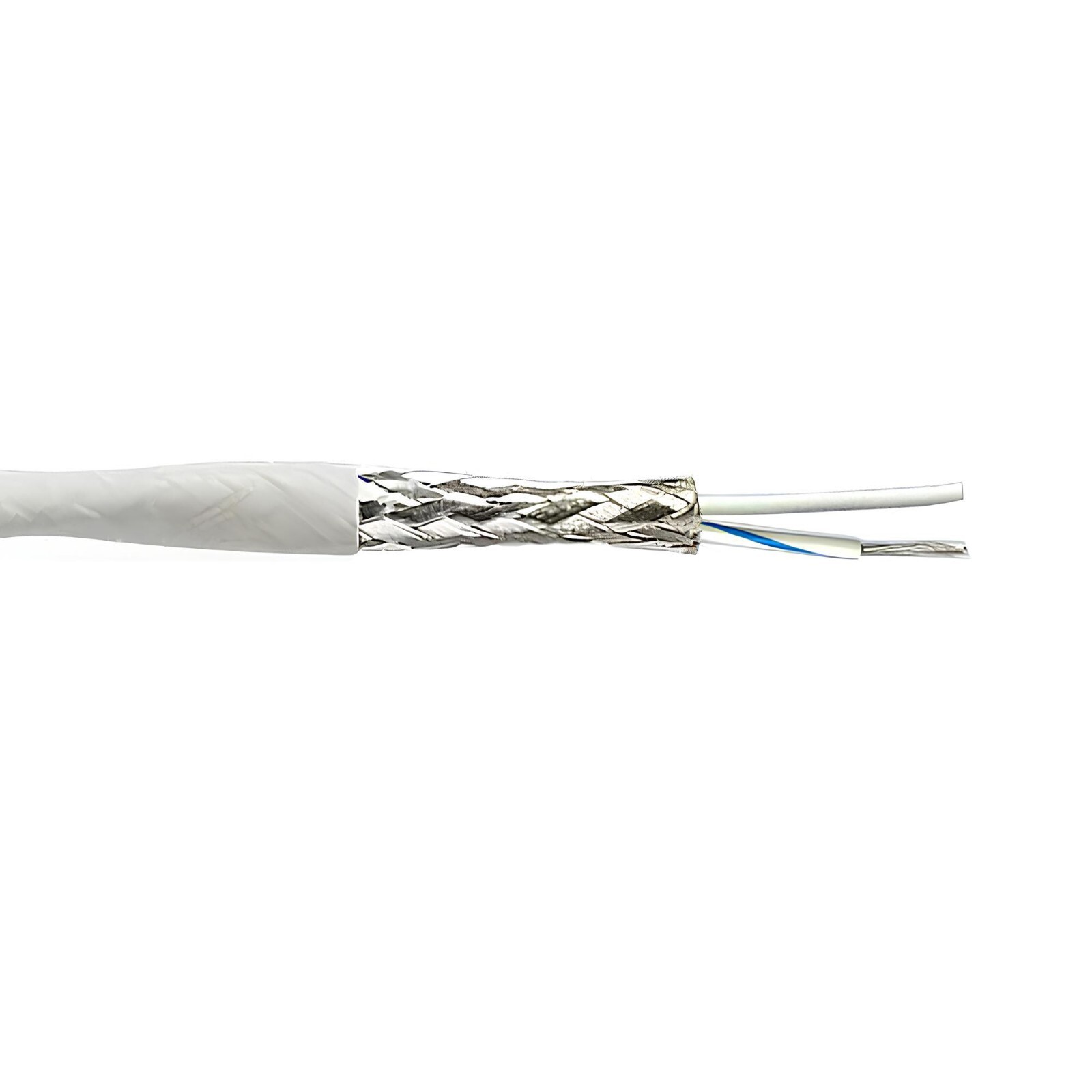 M27500-14SB2T23 14 AWG 2 Conductor Shielded 150°C ETFE Mil-Spec Wire 600V