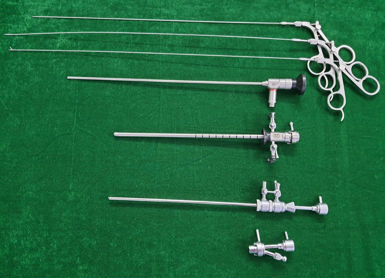 7pc Hysteroscopy Semi Rigid/Cystoscope 4mm/Sheath Urology Surgery Set Reusable