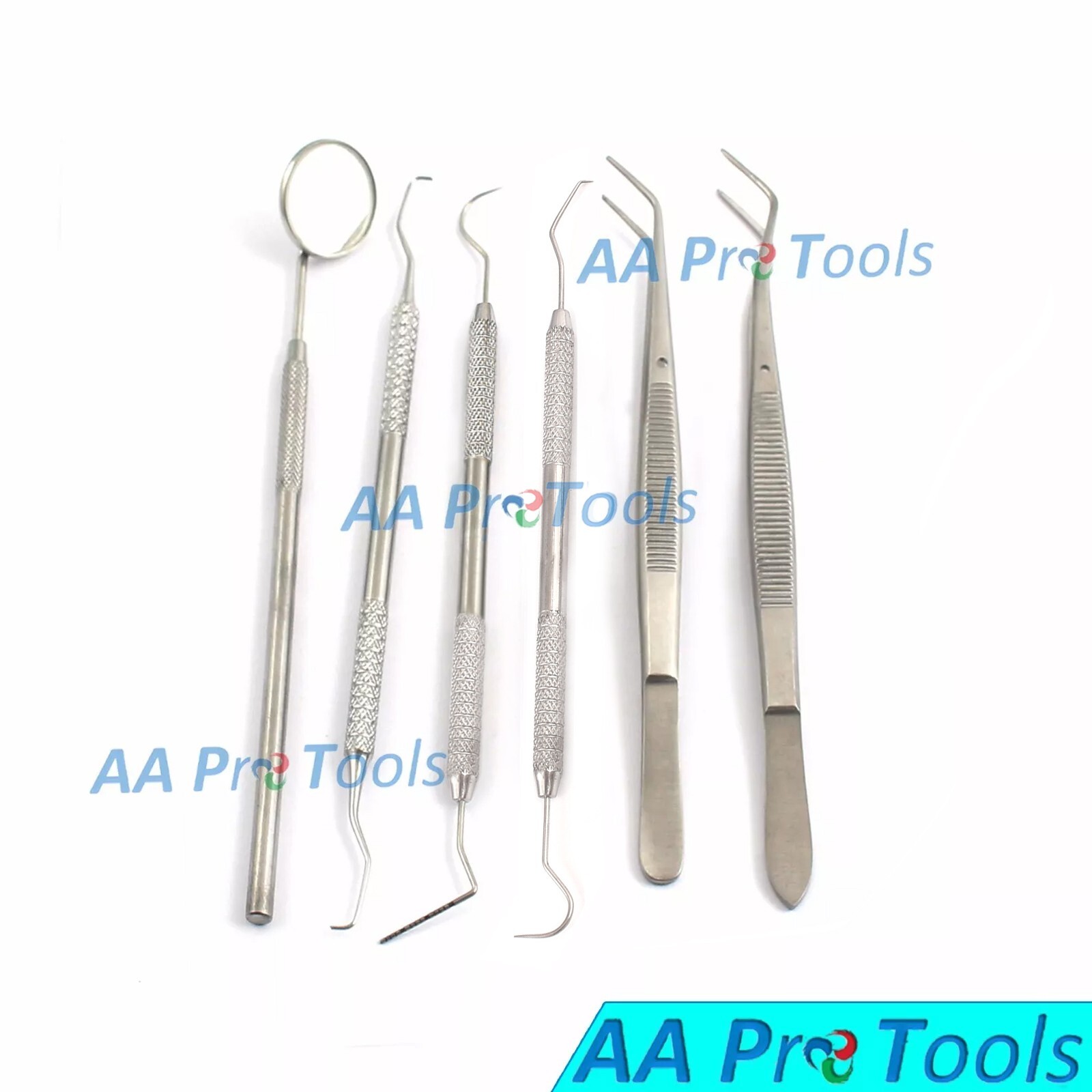Basic Dental Exam Remover Kit, Oral Examination Set Stainless Steel Dn-352