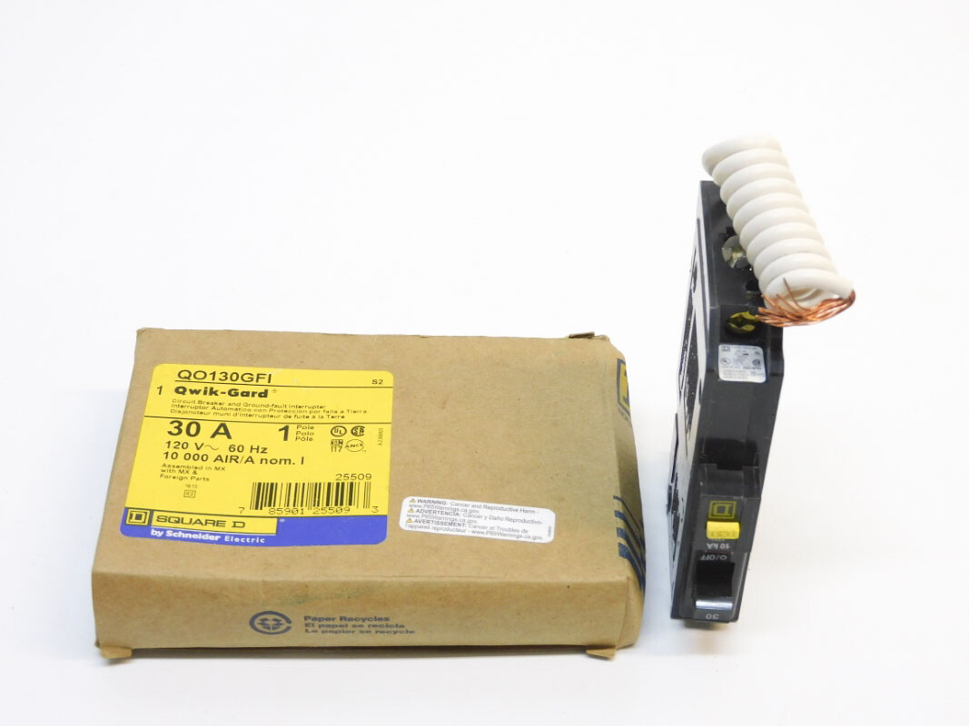 SQUARE D QO130GFI 120V 30A NSMP