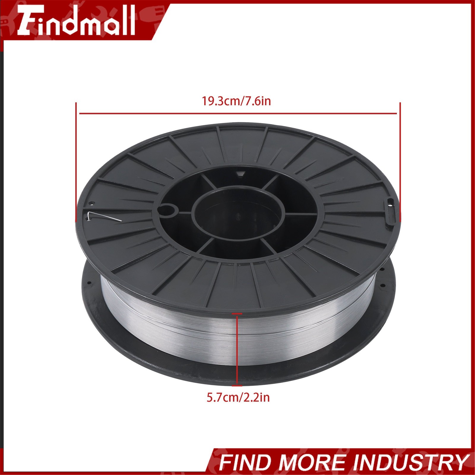 Findmall E71T-GS .030 in. Dia 10lb. Gasless-Flux Core Welding Wire 10 Lbs Spool