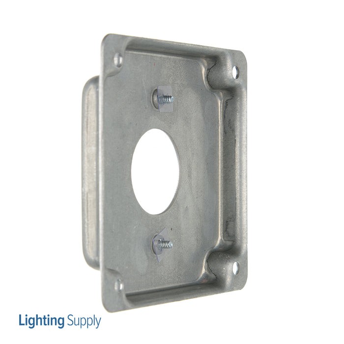 SOUTHWIRE G1932 Box Cover 4″ Square Steel UL Listed Silver 7.0 Cu In