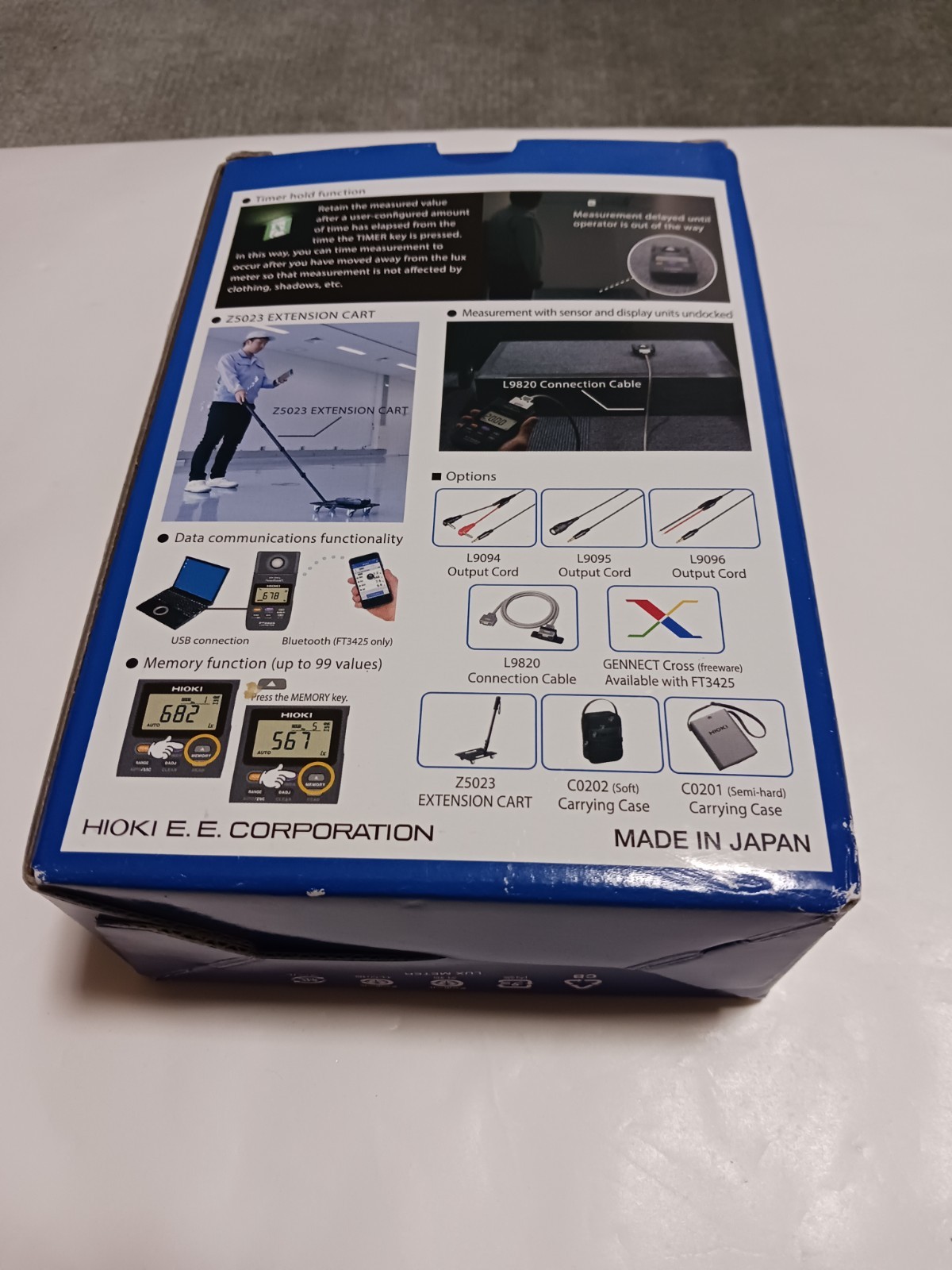 Hioki FT3425 Lux Meter from Japan