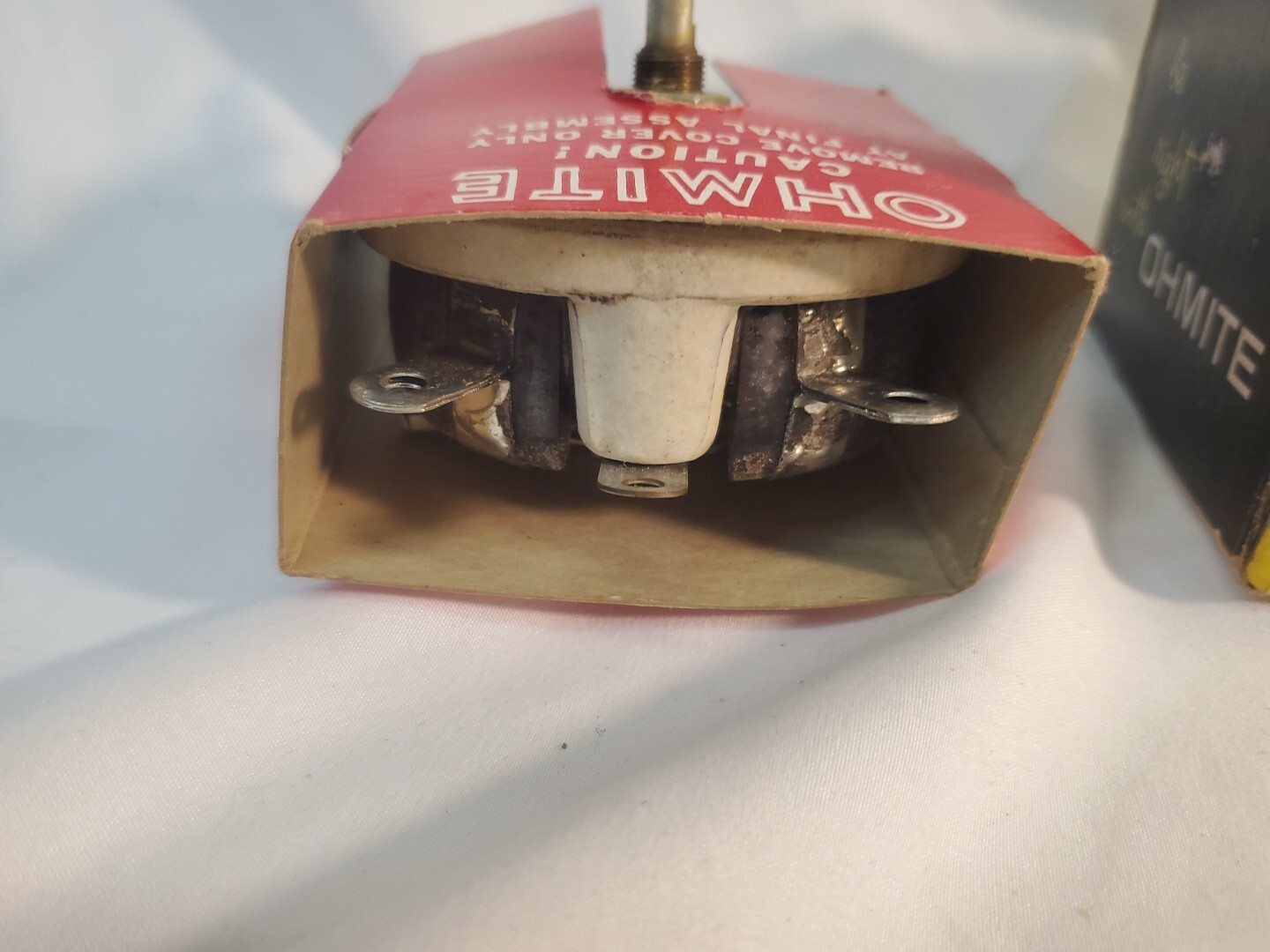 Ohmite RHS100 All Ceramic ENAMELED MODEL K Rheostat 100W 1500 OHM #0458