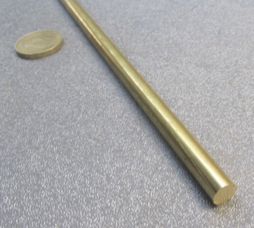 360 Brass Rod 5/16″ (.312″) Diameter x 24.0″ Length, 2 Pcs, 4 Ft