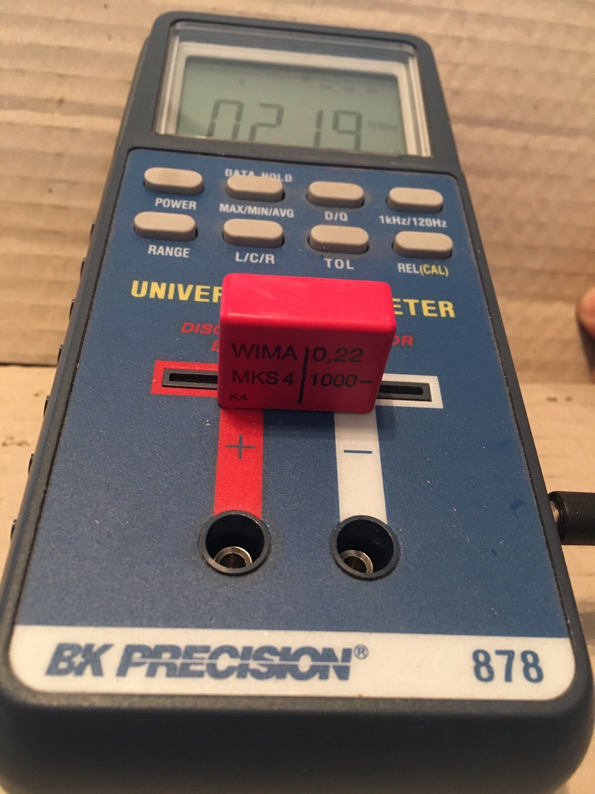10 WIMA 0.22uF Film Capacitors 1,000v MKS4 1kv 220nF 0.22MFD Caps New & Tested!