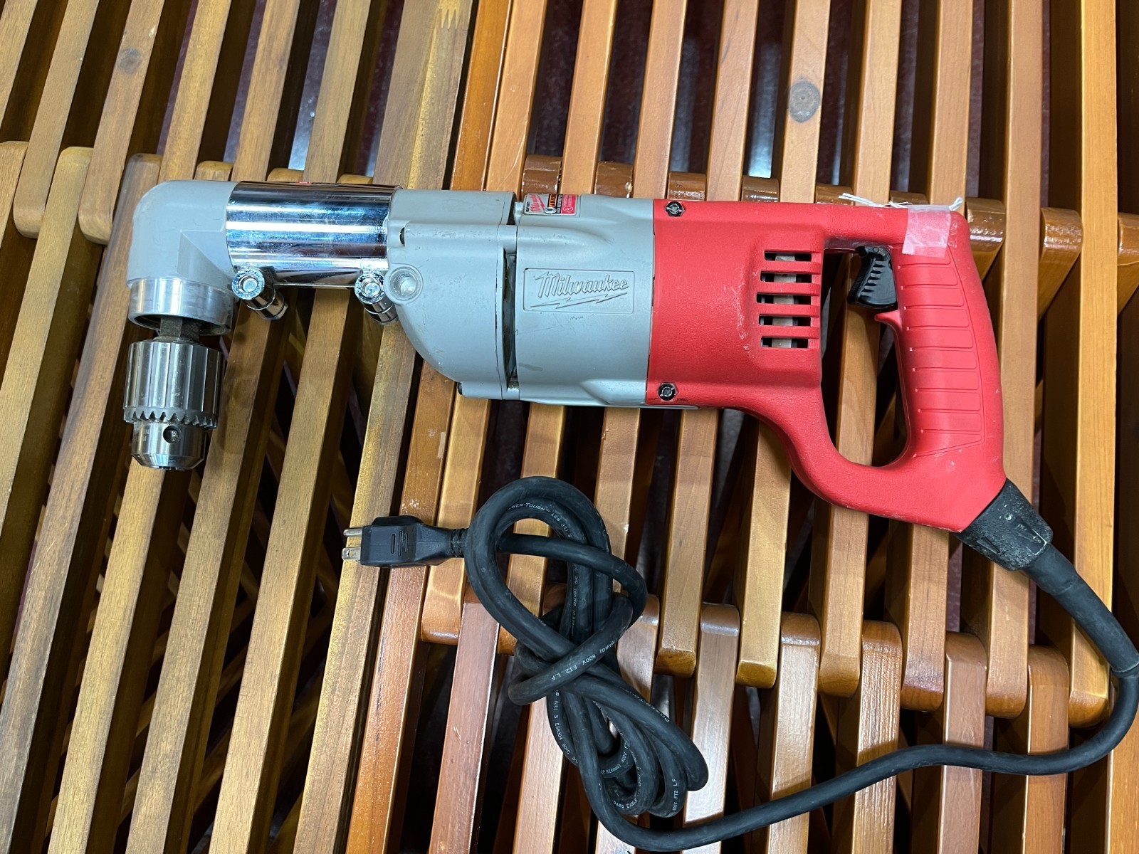Milwaukee 1107-1 7Amp Corded 1/2 in. Right-Angle Drill with Hard Case