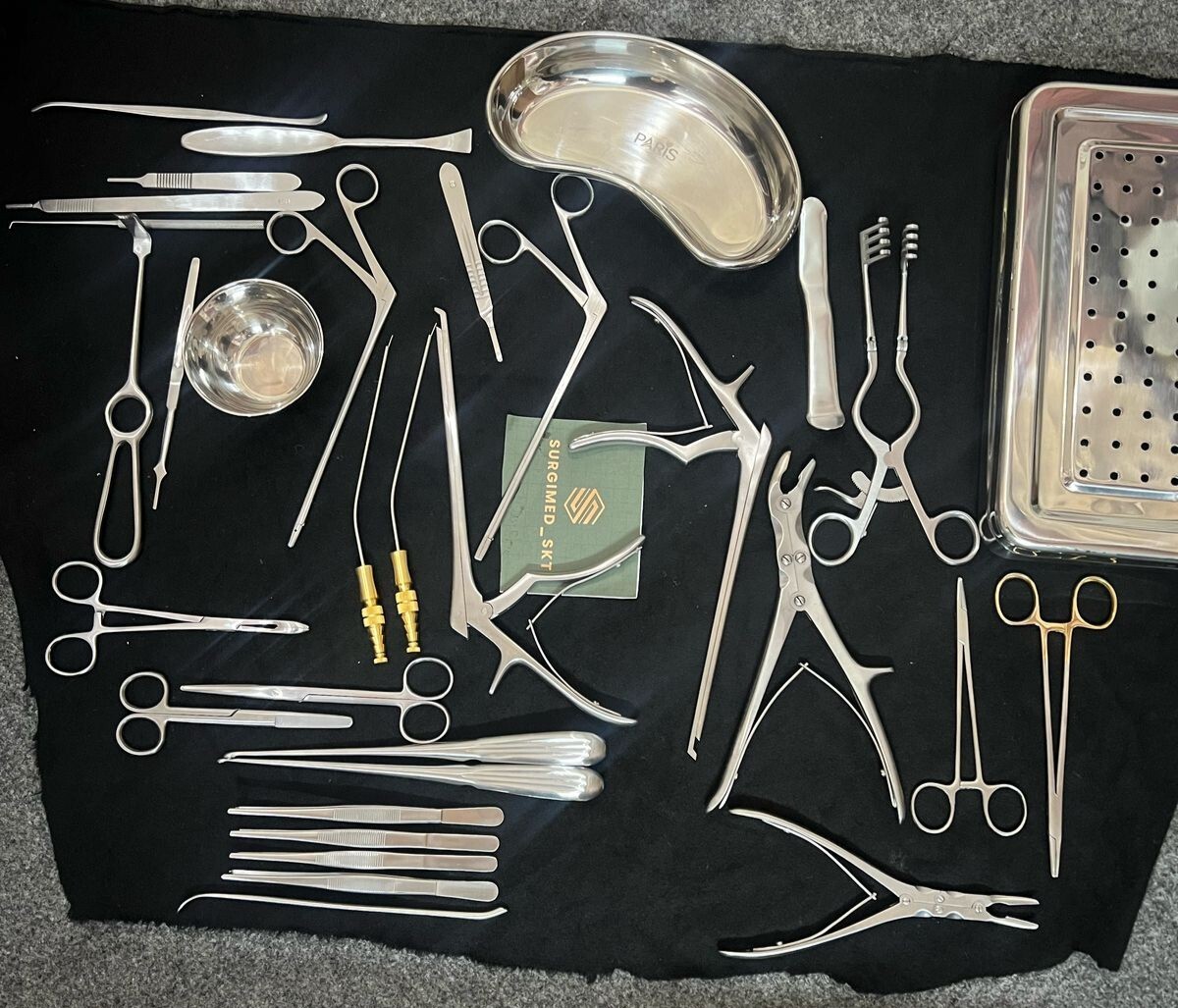 Neuro Spinal Surgery Surgical Orthopedic Instruments 35 Pcs Set Best Quality