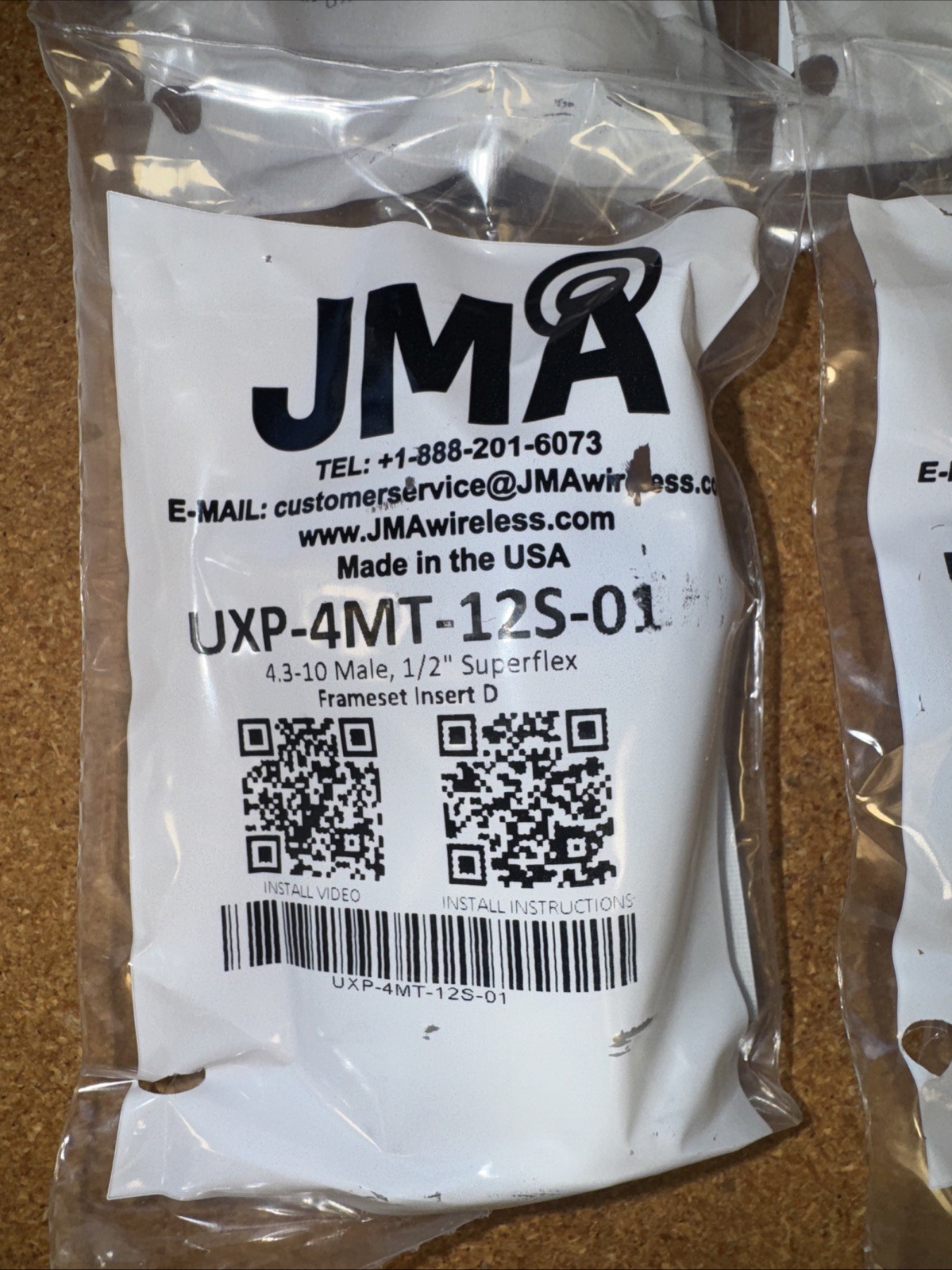 (10pc) JMA | UXP-4MT-78 | 4.3-10 MALE TORQUE CONNECTOR–NEW–FREE SHIPP!!