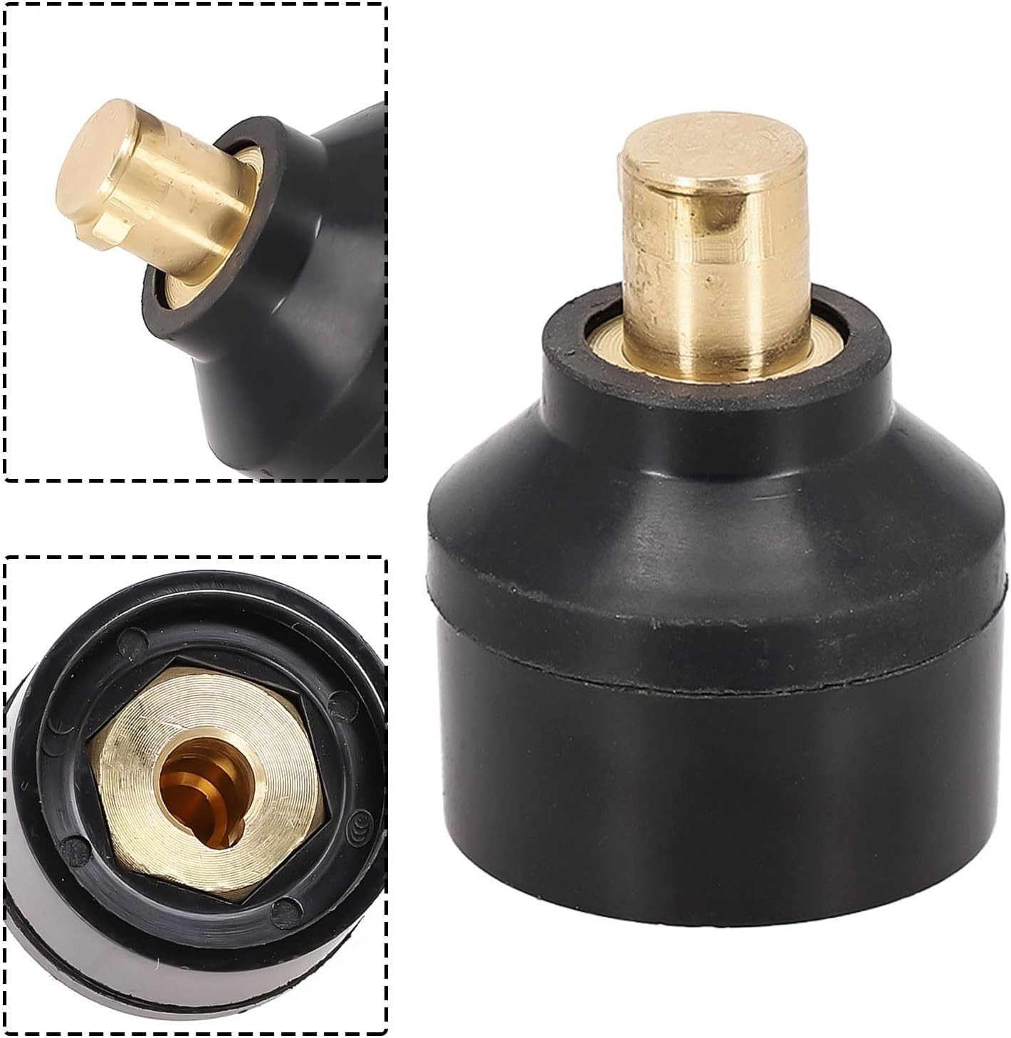 TIG Torch Connector Adapter, Convert 10-259Mm to 35-5013Mm for TIG Welding Torch