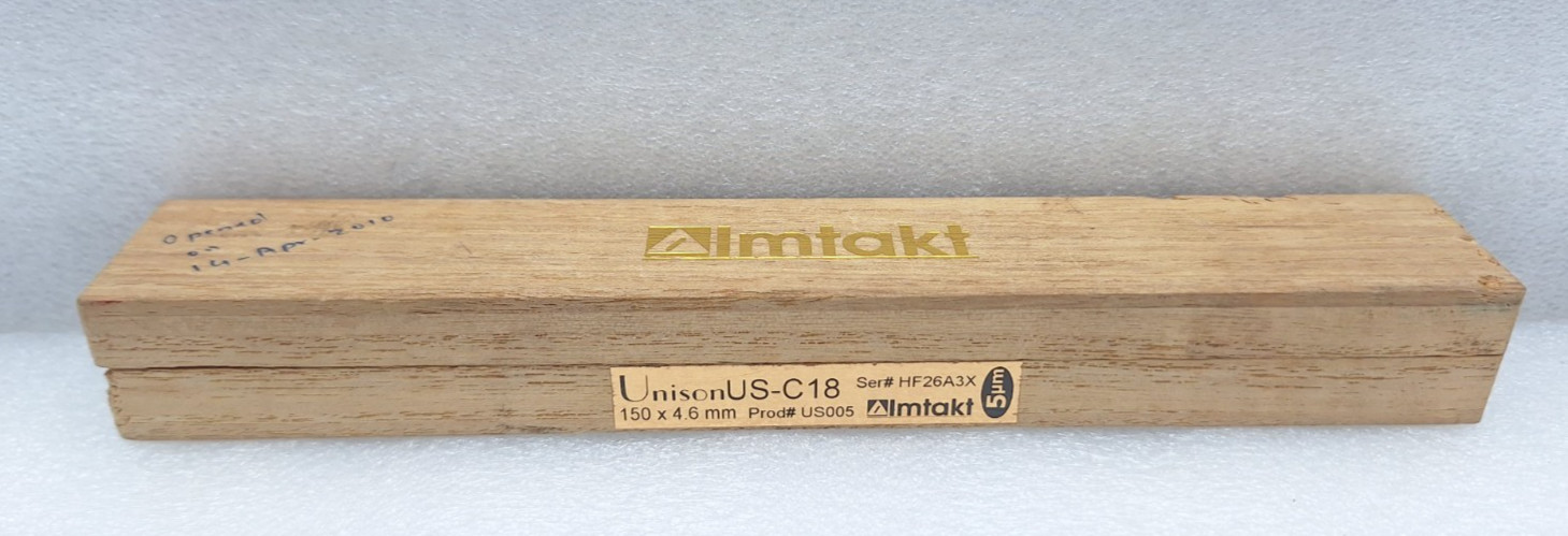 Imtakt Unison US-C18 HPLC Column 150×4.6mm 5µm P/N US005 New Fast Shipping