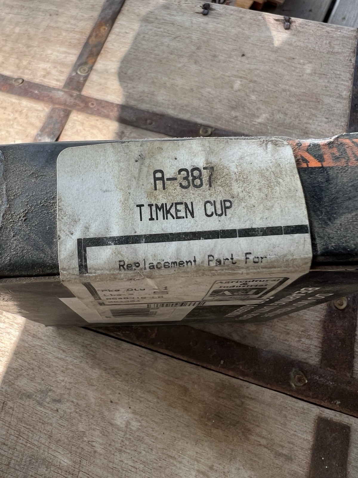 TIMKEN 387A Tapered Roller Bearing 2 1/4″ Bore New