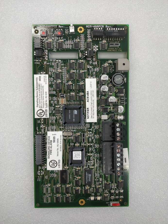 NOTIFIER ACM-48A bus control panel