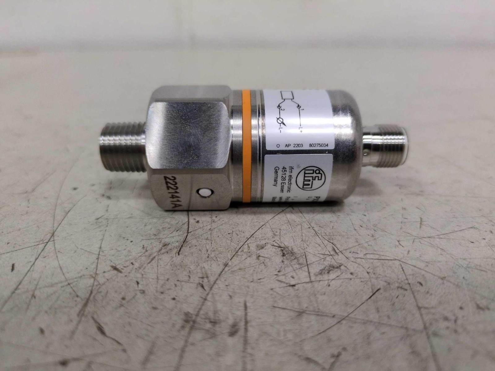 New in Box IFM PX3224 Electronic Pressure Sensor 0…100 PSI, 1/4 NPT