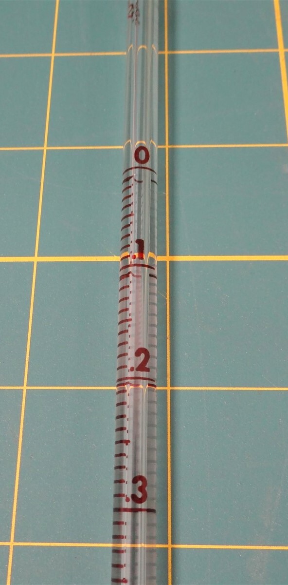 Kimble Chase 37034A-11100 Serological Pipet Capacity: 1 in 1/100mL BOX OF 18