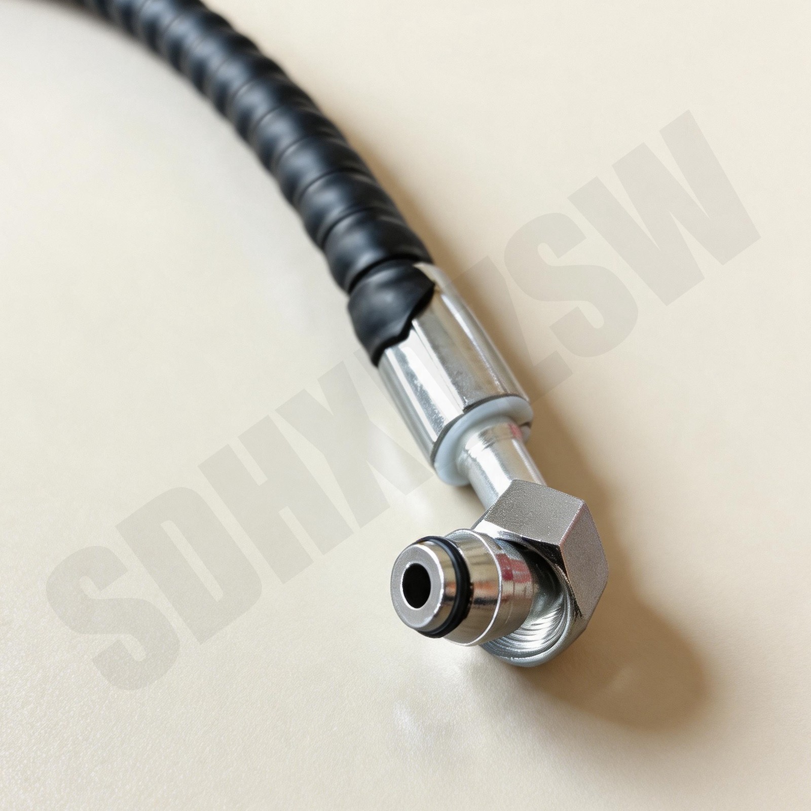 Agt Miva Chinese Mini Excavator Hydraulic Hose 5/16 M16x1.5 X 24” 90’ & Straight