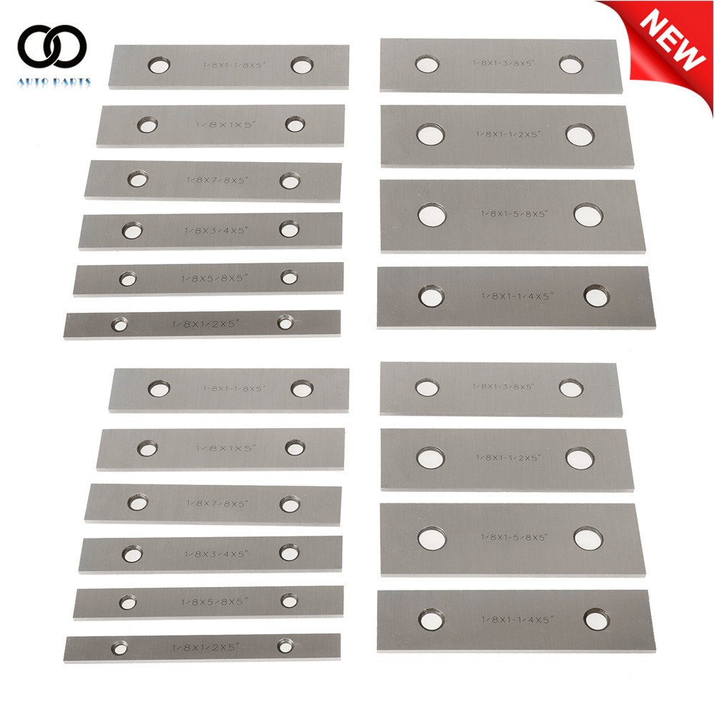 10 Pair 1/8 × 5″ Precision Parallel Set Packing In Case New