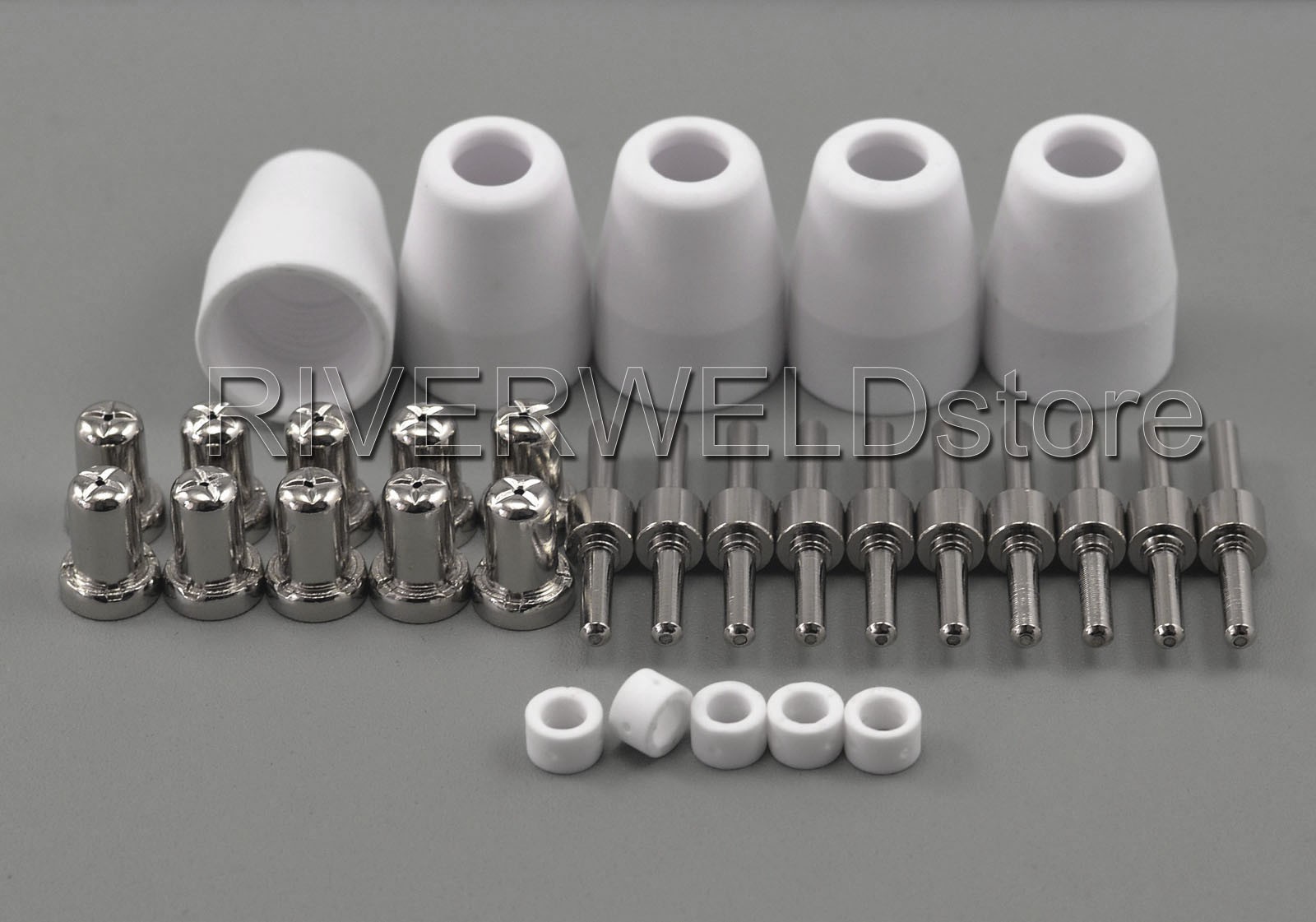 LG-40 PT-31 Plasma Cutter Torch Electrode Tip Extended Nickel-plated CUT-50 30pc