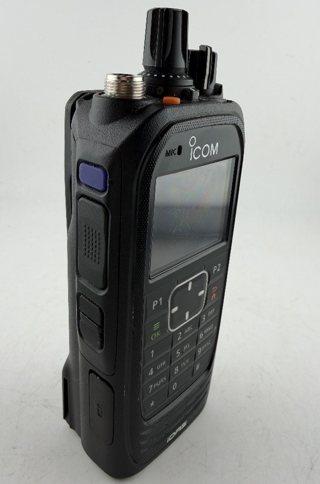 ICOM F3400DT VHF 136-174MHZ ANALOG AND DIGITAL PORTABLE TWO-WAY RADIO W BATTERY