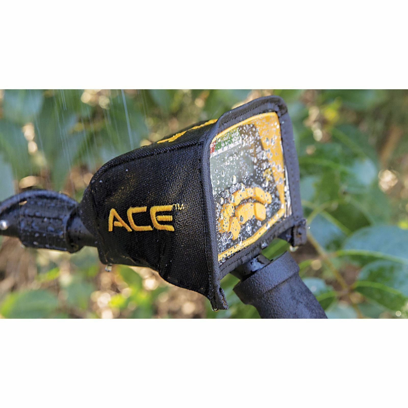 Garrett ACE 300 Metal Detector PROformance Submersible Search Coil and Extras