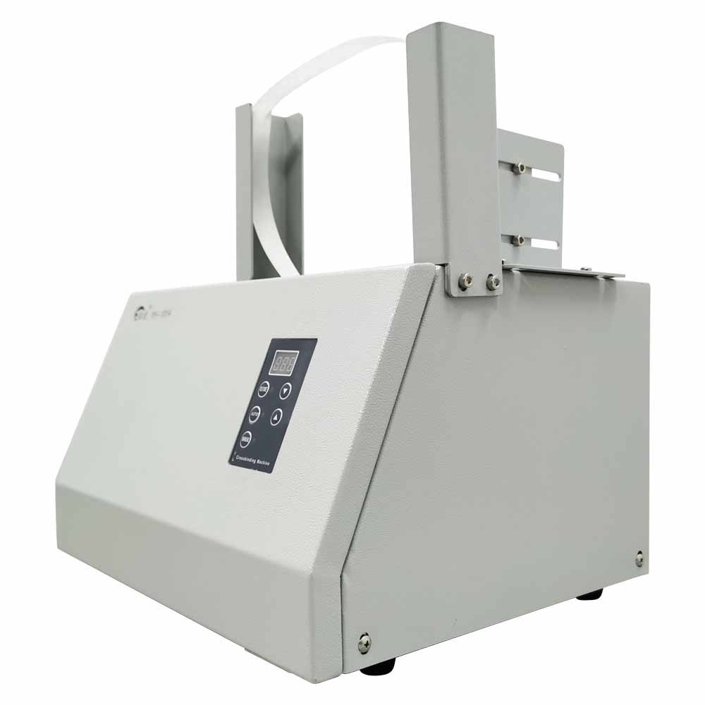 110V 60Hz Fully Auto Cross-Shaped Paper Tape Banknote Bundling Machine 100W