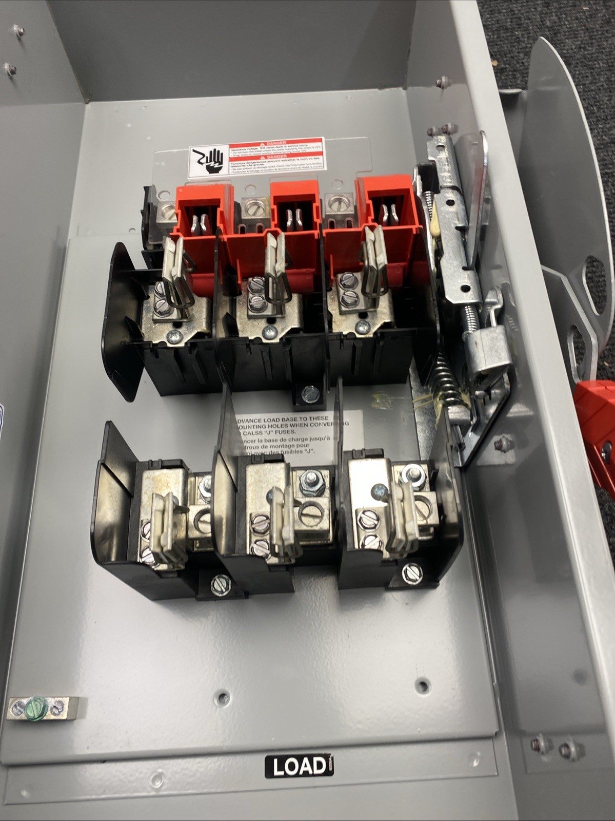 Siemens HFC323J Enclosed Fused Low Voltage Heavy Duty Safety Switch,240VAC,100 A