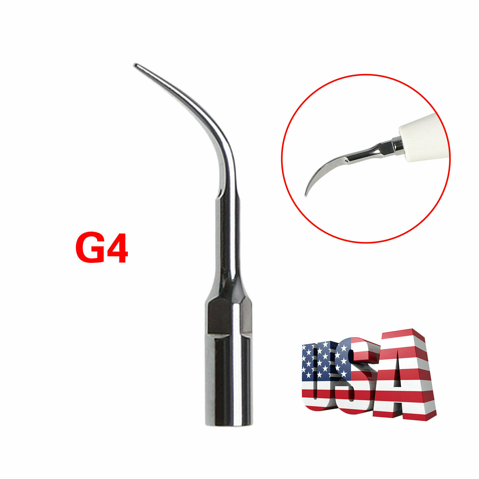 5 Puntas Tips ultrasónico dental Fit EMS Cavitron DTE SATELEC pieza de mano