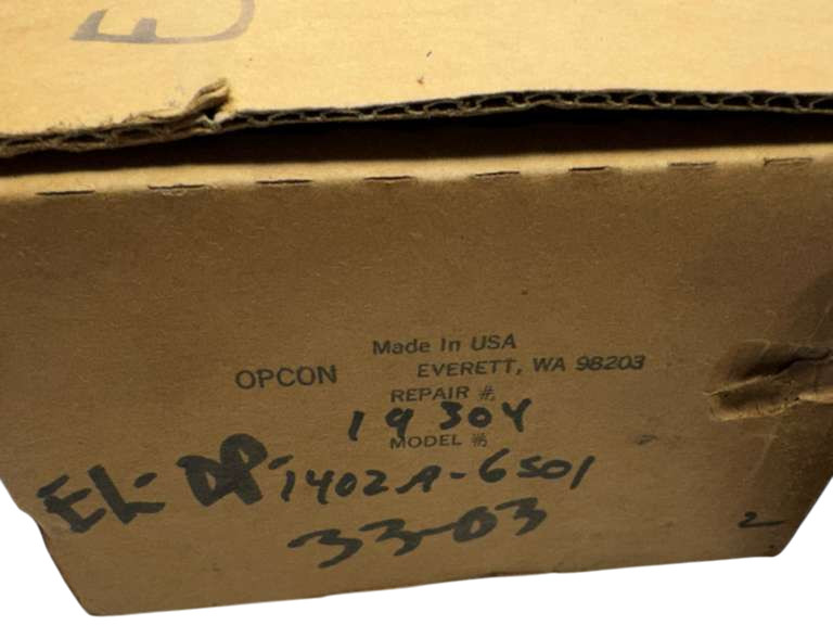 Opcon 1402A-6501 Photoelectric Sensor, 101028, 115VAC, 10VA, 570A, 8580A, 8582A