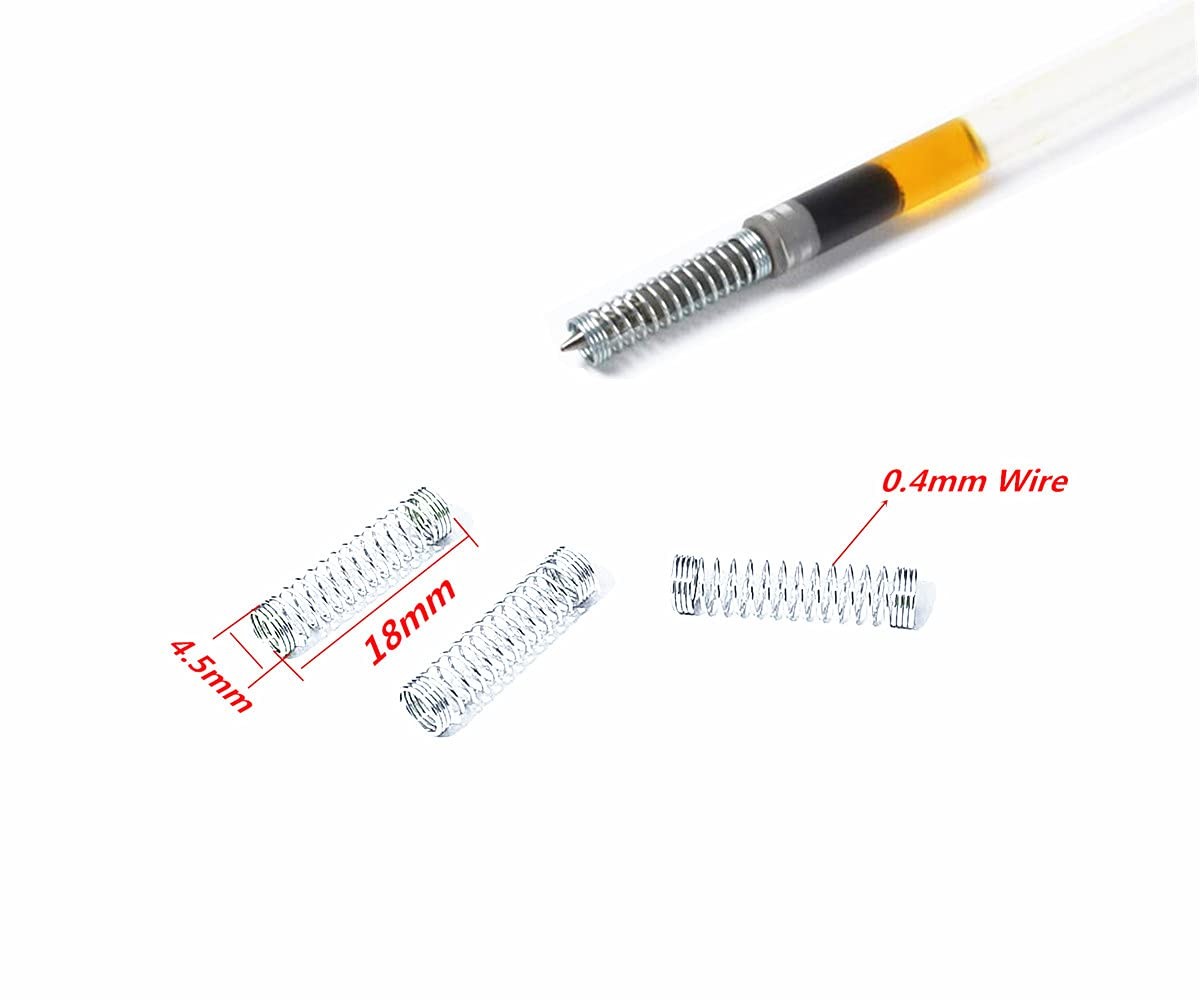 XJSXZC 0.016 ” Wire0.18 Out Diameter0.7 Lenngth Galvanized Ball Point Pen Sp…