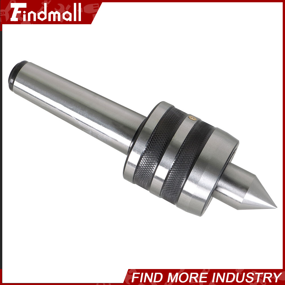 Findmall MT4 Live Center Morse Taper 4MT Triple Bearing Lathe Medium Duty CNC