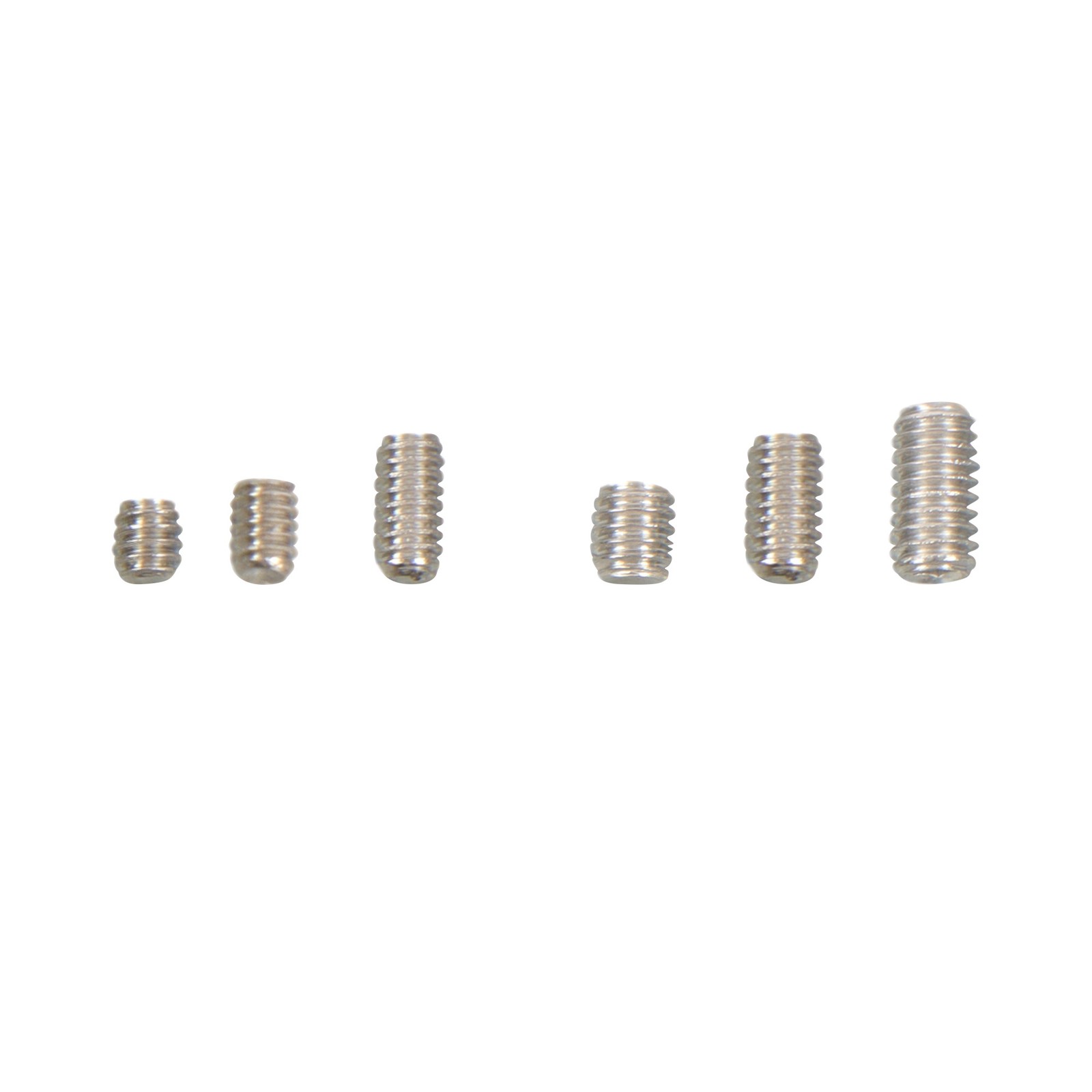 1500PCS Fully Threaded Hex Socket Set Screw Assortment Kit 304 Hex Socket Set
