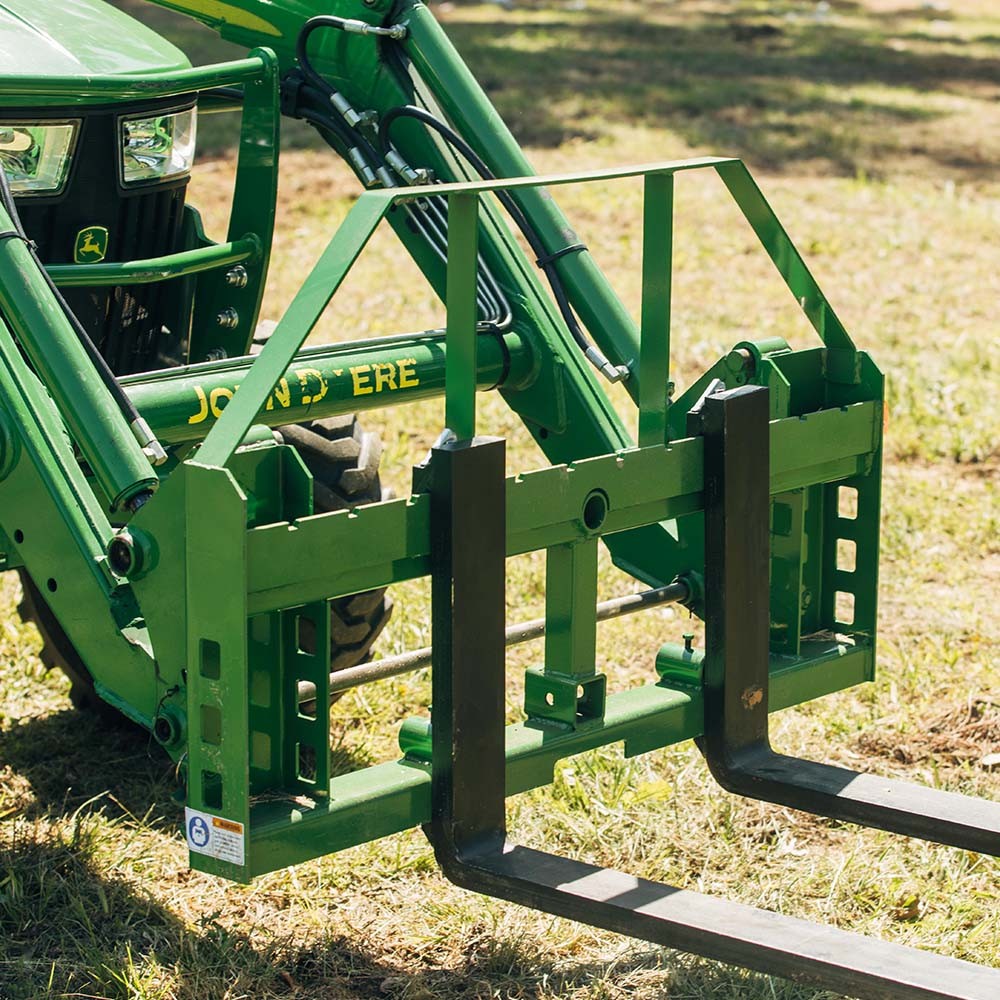 Titan Attachments 50-in Pallet Fork Frame Attachment, 4,000 LB Capacity