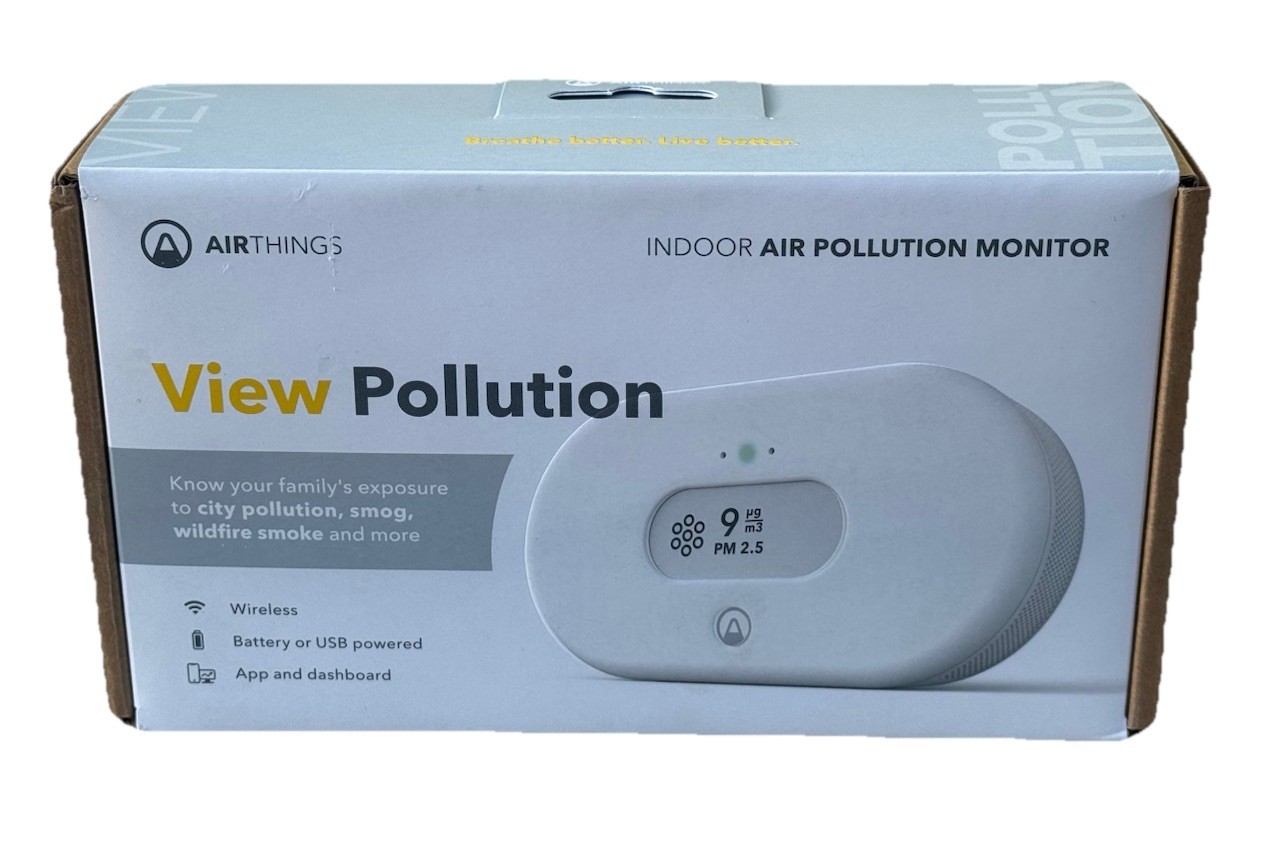 Airthings View Pollution Air Quality Indoor Air Quality Monitor 2980 NEW SEALED