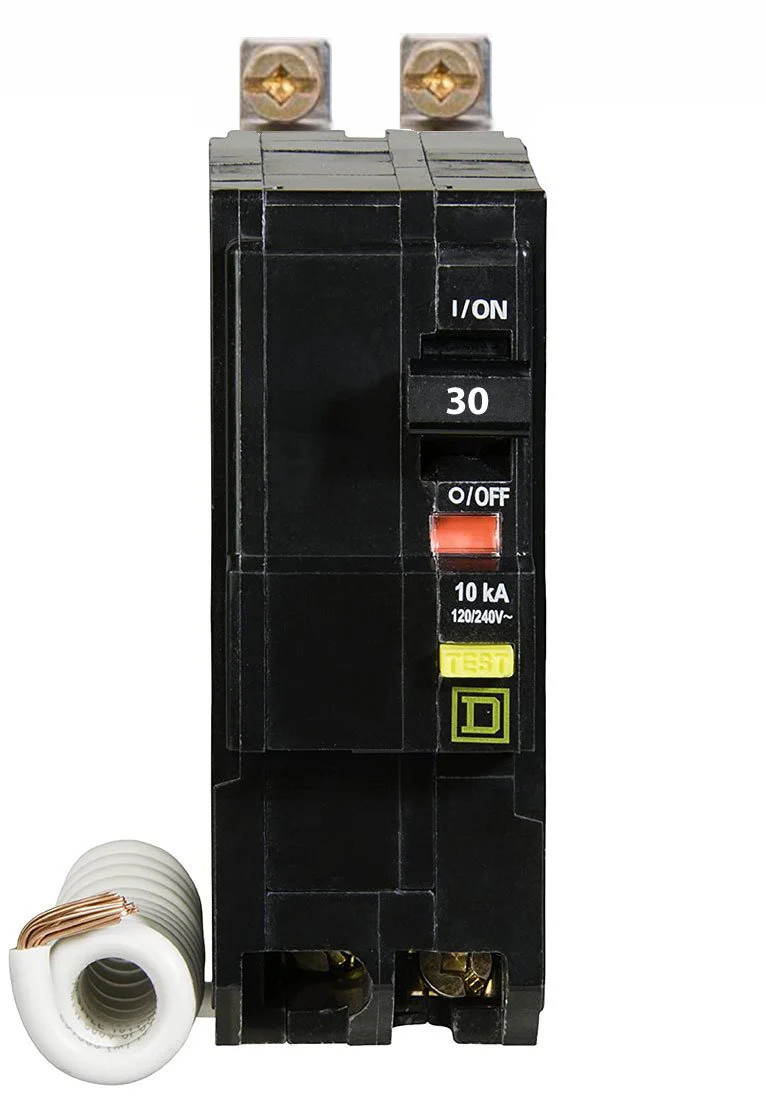 NIB – Square D – QOB230GFI – Mini Circuit Breaker, Qo, 30A, 2-Pole, 120/240Vac