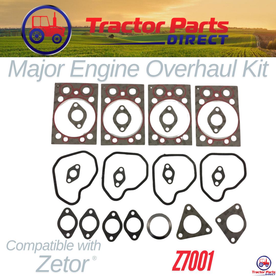 MAJOR ENGINE OVERHAUL KIT compatible w Zetor® Z7001 – 7011 7045