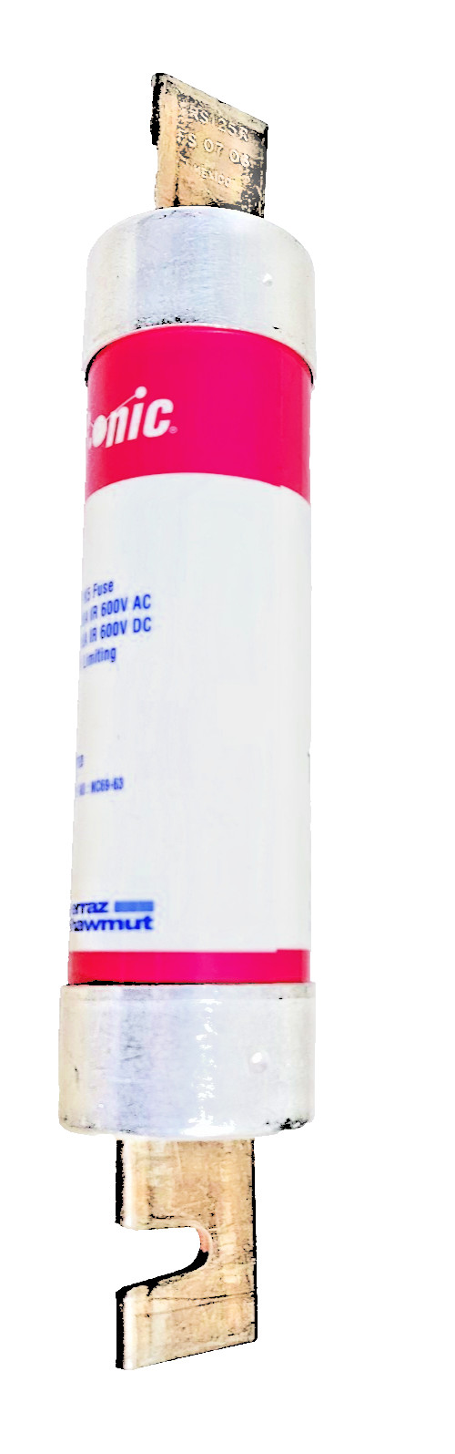 Ferraz Shawmut TRS125R Smart Spot Fuse RK5, 125 Amp 600Vac