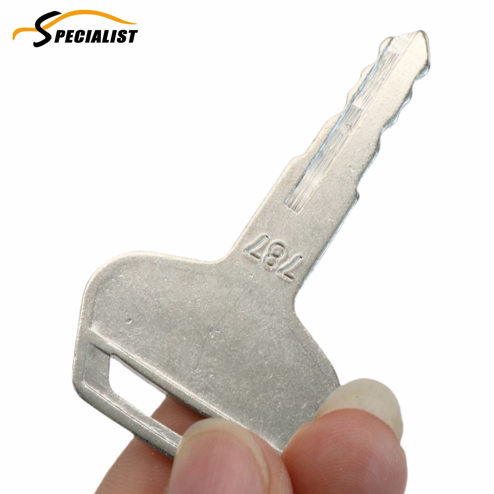 10pcs Keys 787 For Komatsu Heavy Equipment Key Excavator Dozer Loader Backhoe