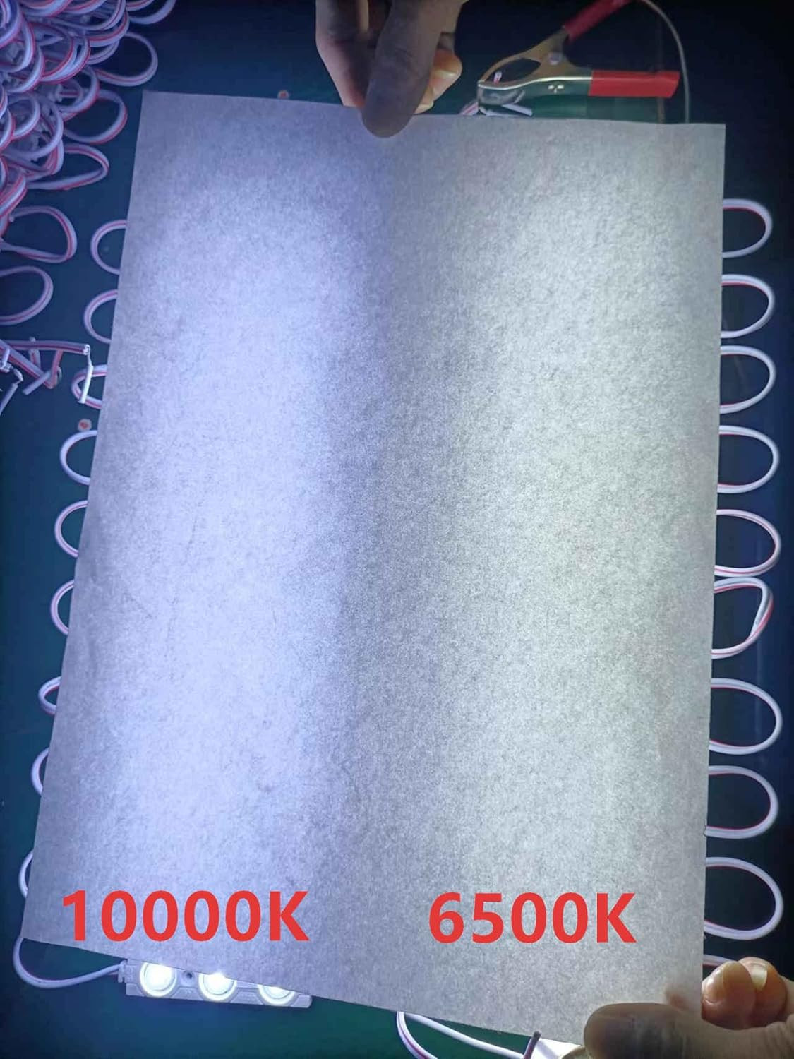 LED Module DC12V Cool White 10000K 1.32W Module Strip Light for Letter Advertisi