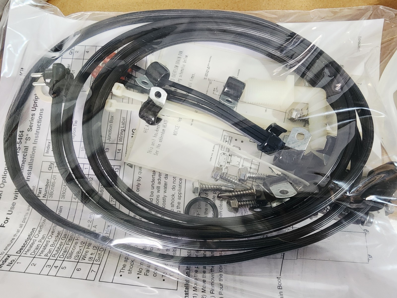 Evapoway PTC04T-1 Anti-Condensate Pan 120V, 400 Watt HS-5464 Hoshizaki 3b0185-01
