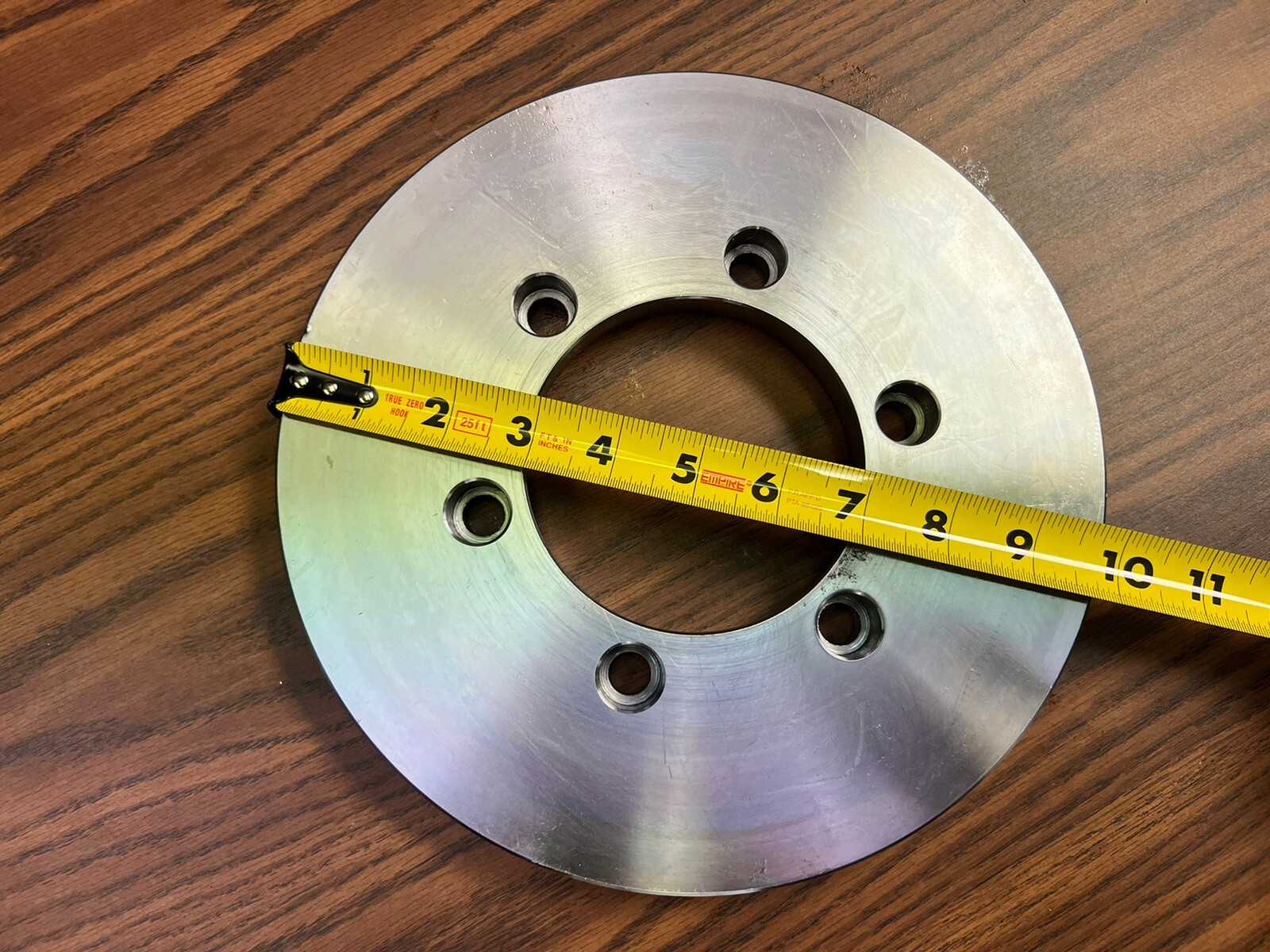 10″ A2-6 Semi-finished adapter Plate for LATHE CHUCKS #ADP-10-A26SM NEW