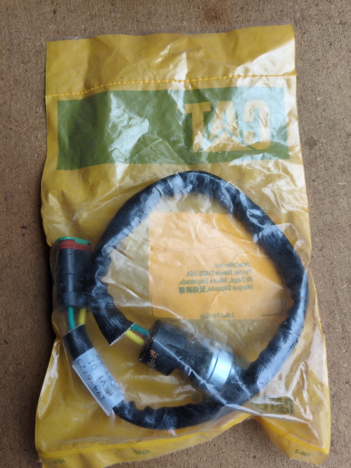 NEW OEM 1946725 Pressure Sensor For Caterpillar 194-6725
