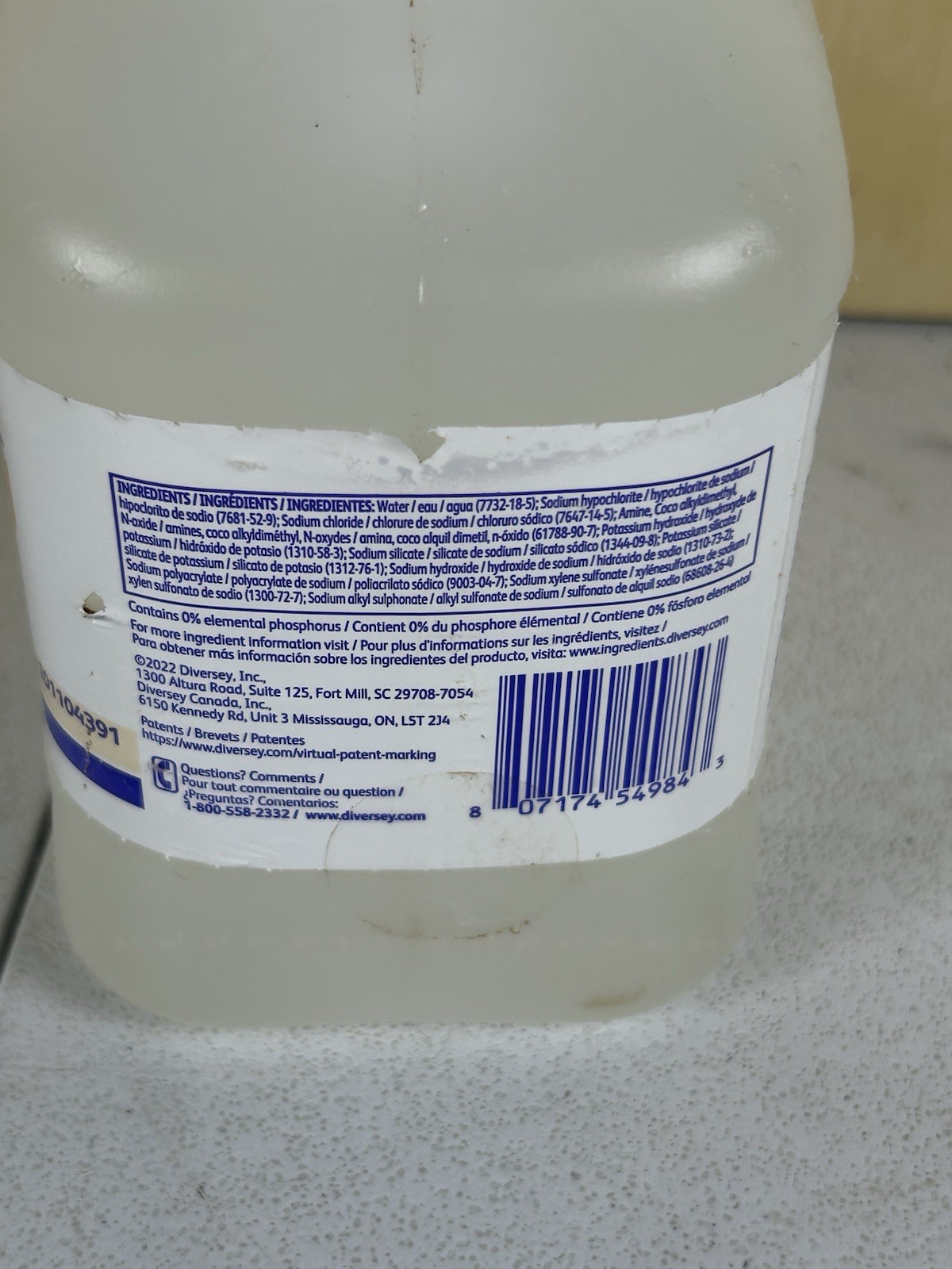 Diversey Suma Break Up Chlor SC Chlorinated Degreaser 1.5L 101104391 Brand New